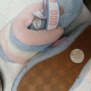 UGG fuzzy slippers